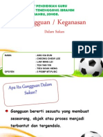 Keganasan Dan Gangguan Dalam Sukan