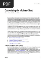 Customizing VSphere Client
