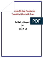 Jeevottam Medical Foundation Report