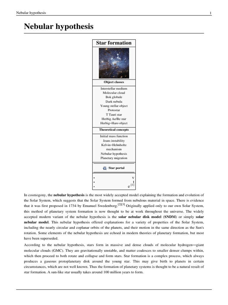 How does the nebular theory explain the formation of the asteroid belt image