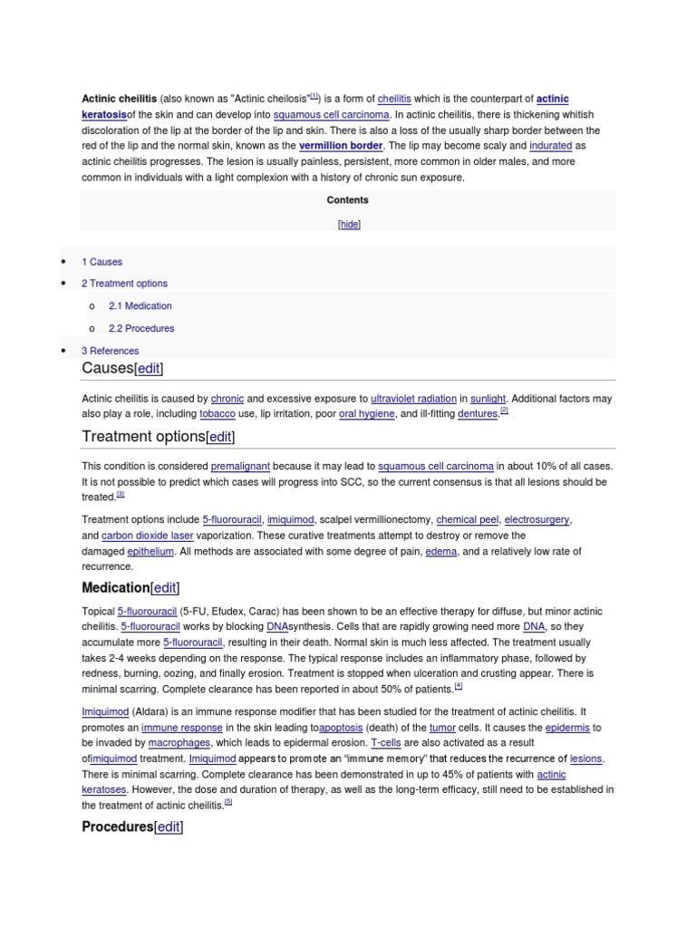 Actinic cheilitis  Candidiasis  Herpes Simplex