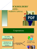 Stockholders' Equity:: Paid-In Capital