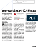 Empresas Vão Abrir 10.415 Vagas No ES - A Tribuna 19-07-2013 - Pág. 2