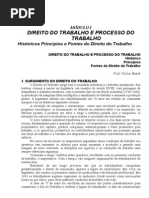 Direito Do Trabalho e Processo COMPLETO