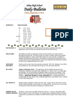 SHS Daily Bulletin 9-5-14