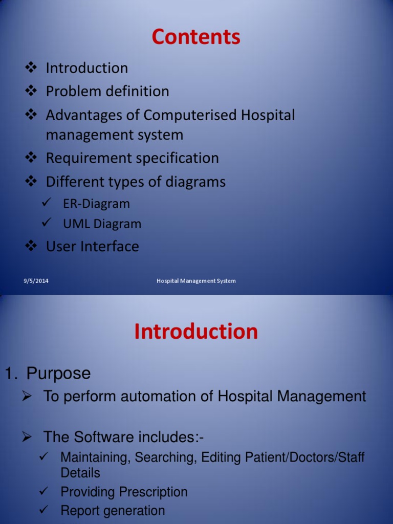 Hospital Management System Overview | PDF | Unified Modeling Language ...