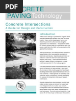 TB019P Concrete Intersections - A Guide For Design and Construction