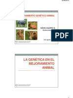 02 - La Genética en El Mejoramiento Animal