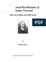 Thomas Troward The Teacher and The Man