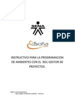 Instructivo Programacion de Ambientes en Sofia.