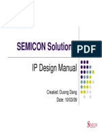 SEMICON IP Design Manual