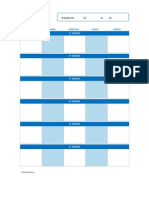 Plantilla Semanal