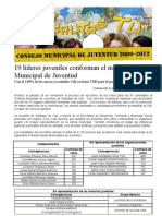 CMJ 2009 - 2012 Conformación
