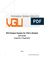 How To Access Wifi Connection at VGU