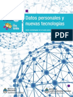 Datos Presonales y Nuevas Tecnologías