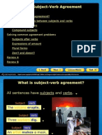 Suject Verb Agreement Slideshow