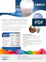 Cree TWSeries LED Bulb Data Sheet