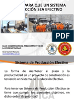 Objetivos para Que Un Sistema de Produccion Sea Efectivo