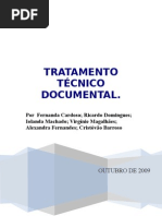 TRATAMENTO TÉCNICO DOCUMENTAL