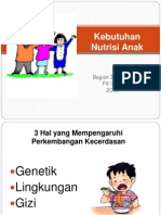 Gizi Anak Dan Susu Kedelai