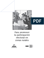 ONPE - Promover Participación Electoral en Zonas Rurales