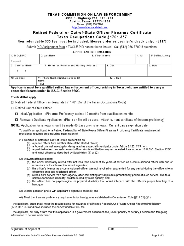 firearms-proficiency-form-pdf-law-enforcement-officer-public-safety