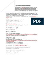 Como Calcular KG P Fosforo