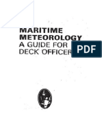 Maritime Meteorology A Guide For Deck Officers