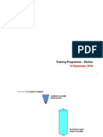 Elution Training-Loaded Activated Carbon