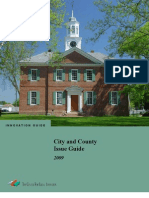City and County Issue Guide 2009