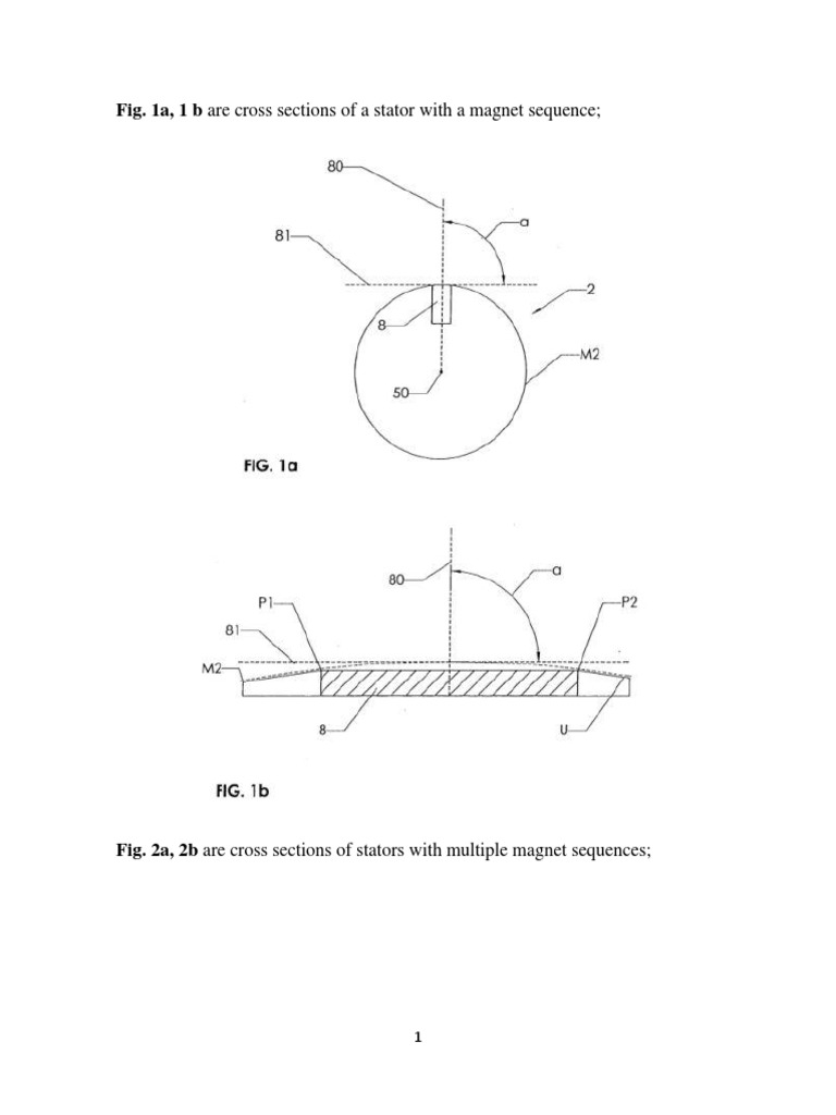 Stator and Rotor Magnet Assembly Designs | PDF | Magnet | Axle