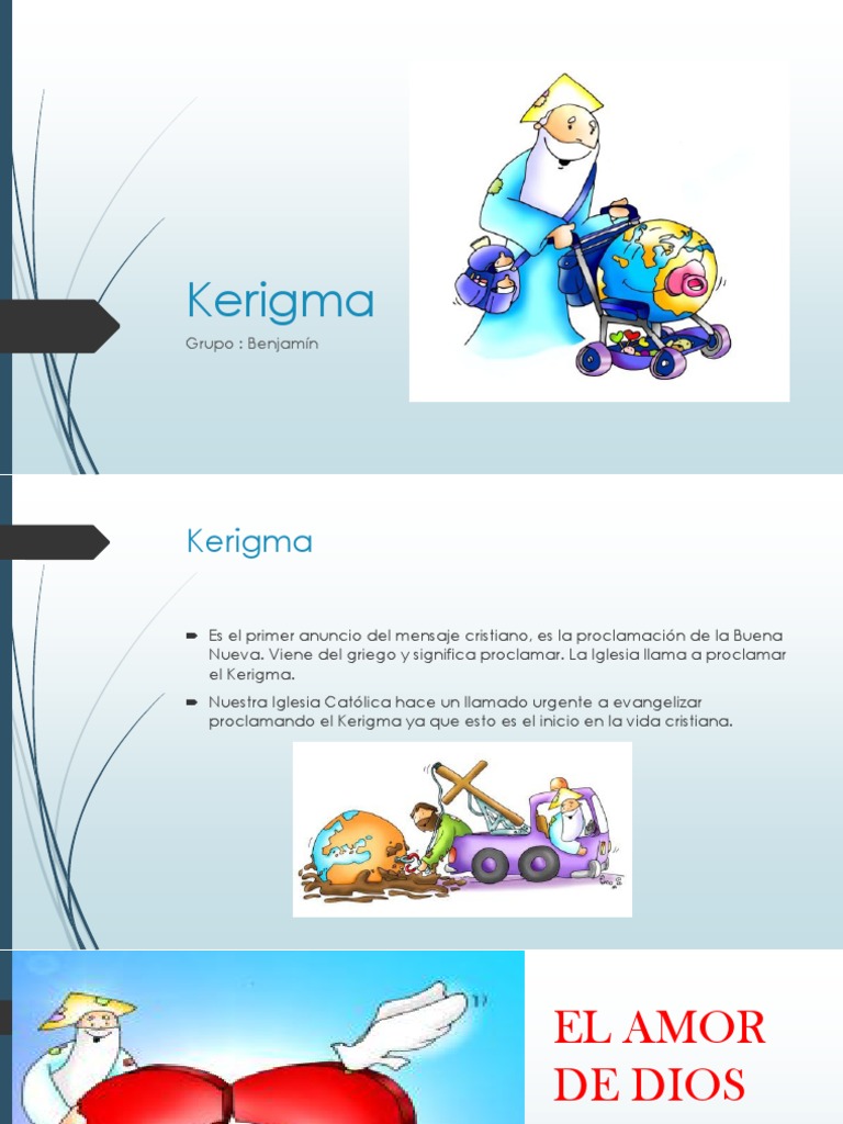 El Kerigma: Proclamación del Amor de Dios | PDF | Cristo (título) | Pecado