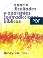 John W. Haley y Santiago Escuain - Diccionario de Dificultades y Aparentes Contradicciones Bíblicas