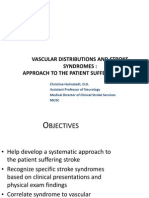 Vascular Distribution Holmstedt