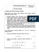 Perencanaan Pondasi Telapak (Foot Plat)