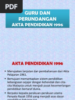 Akta Pendidikan 1996