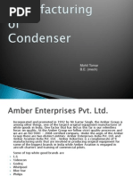 Manufacturing - Condenser