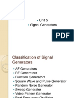 Unit 5 Signal Generators