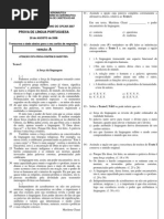 PROVA EPCAr - Português 2007