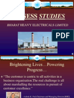 Business Studies: Bharat Heavy Electricals Limited