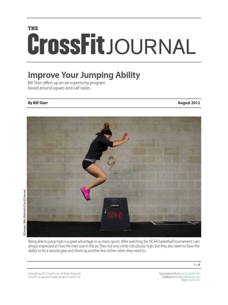 5x5 Jump Program by Bill Starr Sports Musculoskeletal