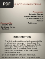 Download Objectives of Business Firm-final by Id Mohammad SN23883383 doc pdf