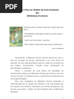 Análise crítica ao  Modelo de Autoavaliação da BE