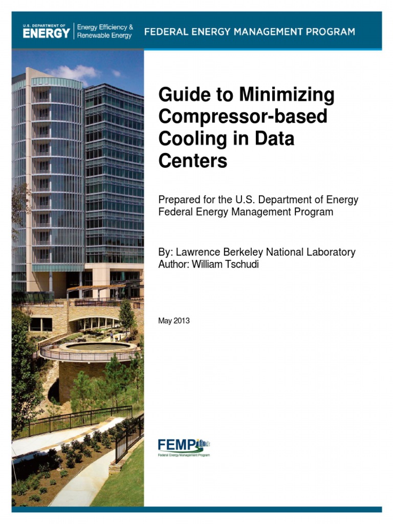 Minimize Compressor Cooling in Data Centers | PDF | Air Conditioning ...