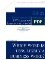 Slides For ES27 Module 1 Introduction To Management