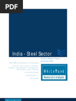 India Steel Sector