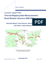 Thermal Mapping Data Measurements DMI (Denmark)