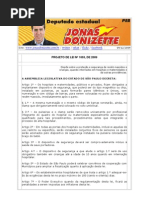 Projeto de lei de Jonas Donizette prevê dispositivos para recém-nascidos