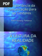 A Importância da Comunicação