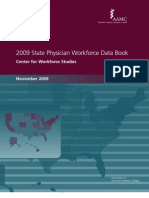 2009 State Physician Workforce Data Book-Center For Workforce Studies